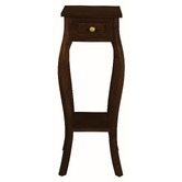 La Verde 1 Drawer Cabriole Leg Plant Stand