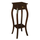La Verde 1 Drawer Cabriole Leg Plant Stand