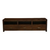 La Verde 190cm Paris Mahogany Wood Entertainment Unit