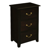 La Verde 3 Drawer Lamp Table