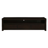 La Verde Belgium Contemporary Solid Wood Entertainment Unit