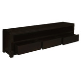 La Verde Belgium Contemporary Solid Wood Entertainment Unit