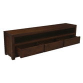 La Verde Belgium Contemporary Solid Wood Entertainment Unit