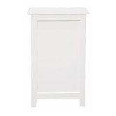 La Verde White 3 Drawer Lamp Table