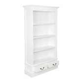 La Verde White Tasmanian 4 Shelf Bookcase