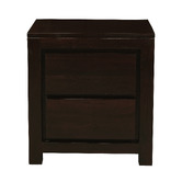 La Verde Amsterdam 2 Drawer Bedside Table
