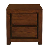 La Verde Amsterdam 2 Drawer Bedside Table