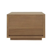 La Verde Elylis 1 Drawer Cedar Wood Bedside Table