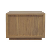 La Verde Elylis 1 Drawer Cedar Wood Bedside Table