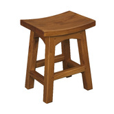 La Verde 50cm Molly Wooden Barstool