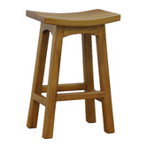 La Verde 67cm Dixie Wooden Barstool