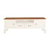 La Verde Queen Ann 2 Door 2 Drawer Entertainment Unit