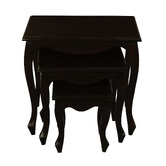 La Verde 3 Piece Farmhouse Nesting Table Set