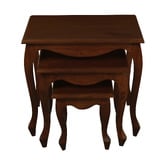 La Verde 3 Piece Farmhouse Nesting Table Set