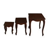 La Verde 3 Piece Farmhouse Nesting Table Set