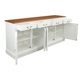 La Verde Tasmania 4 Door 4 Drawer Buffet