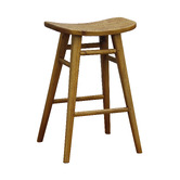 La Verde 65cm  Oliver Solid Timber Barstool