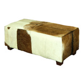 La Verde Large Goat Skin Rhyno Stool