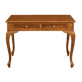 La Verde Lovetta 2 Drawer Queen Anne Desk