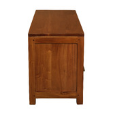 La Verde 120cm Adele Mahogany Wood TV Unit