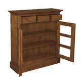 La Verde Small Jolynn 3 Drawer Display Cabinet