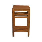 La Verde Short H-Stripe Lamp Table