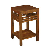 La Verde Short H-Stripe Lamp Table