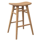 La Verde 65cm Ellis Mindi Wood Barstool
