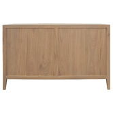 La Verde Dana Mindi Wood 3 Drawer Chest