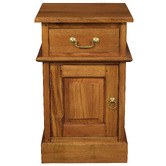 La Verde Larita 1 Drawer Bedside Table