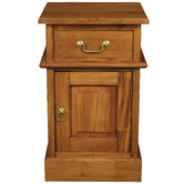 La Verde Larita 1 Drawer Bedside Table