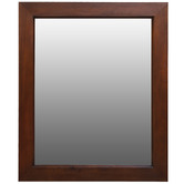 La Verde Wooden Frame Mirror 100 x 120cm