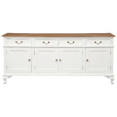 La Verde Farmhouse 4 Door 4 Drawer Buffet