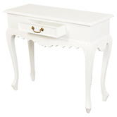 La Verde Carved 1 Drawer Sofa Table