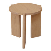 La Verde Caius Mindi Wood Side Table