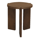 La Verde Caius Mindi Wood Side Table
