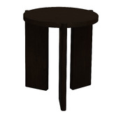 La Verde Caius Mindi Wood Side Table