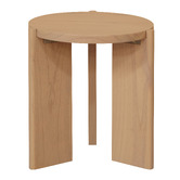 La Verde Caius Mindi Wood Side Table