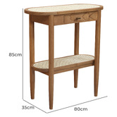 La Verde Almond Seren Console Table