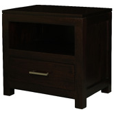 La Verde Frederick 1 Drawer Bedside Table