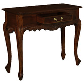 La Verde Pauli 1 Drawer Carved Console Table