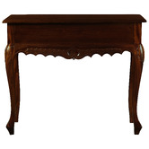 La Verde Pauli 1 Drawer Carved Console Table