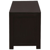 La Verde 120cm Belgium 2 Drawer Mahogany Wood Entertainment Unit