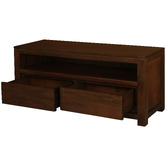 La Verde Belgium 2 Drawer Solid Wood Entertainment Unit
