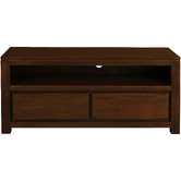 La Verde Belgium 2 Drawer Solid Wood Entertainment Unit