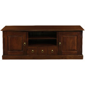 La Verde 160cm Hovan Mahogany Wood Entertainment Unit
