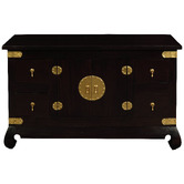 La Verde Oriental 2 Door 4 Drawer Tall Sideboard