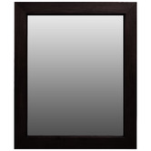 La Verde Wooden Frame Mirror 80 x 90cm