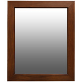 La Verde Wooden Frame Mirror 80 x 90cm