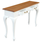 La Verde Queen Ann 2 Drawer Sofa Table